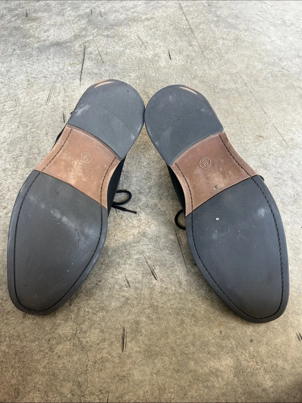 Goodfellow & Co Black Leather Derby Oxfords